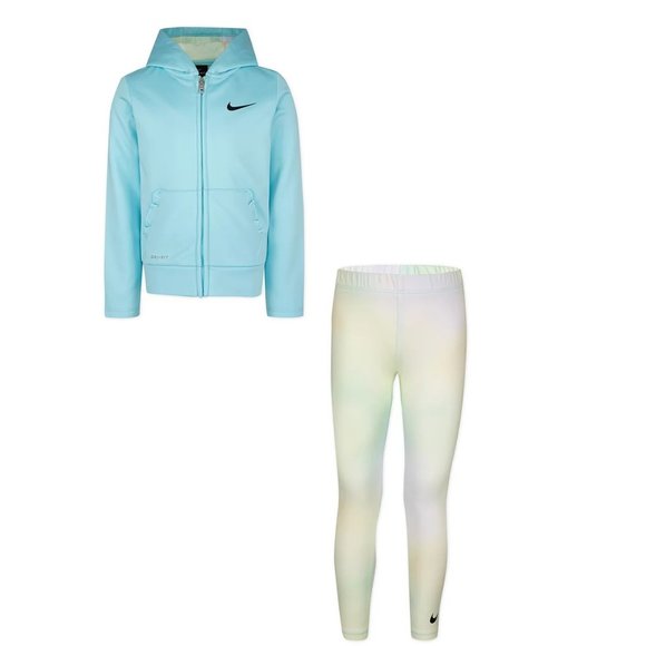 Nike Other - Girl's Nike Therma-Fit Full-Zip Hoodie & Legging Set